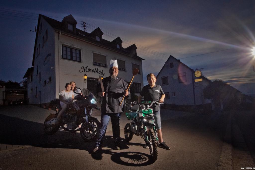 Landgasthaus Moselhoehe Blankenrath Buitenkant foto